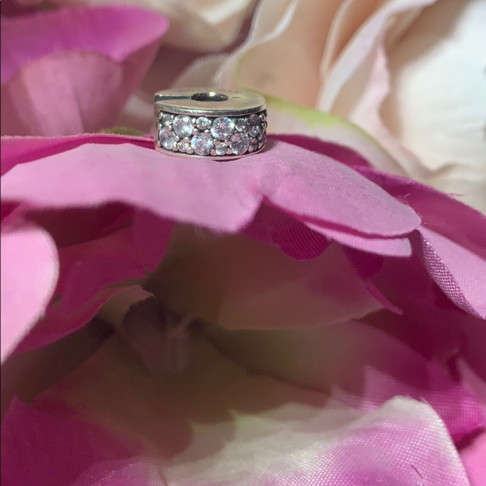 Authentic Pandora Silver Clip Charm